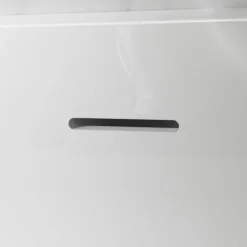 Badewanne Schulte Tiber Vorwand eckig 1700x750 mm weiß inkl. Ablaufgarnitur Push-Up, Chrom