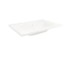 Badmöbel-Set FACKELMANN B.Paris BxHxT 705 x 498 x 465 mm Frontfarbe rigoletto eiche mit Gusswaschtisch