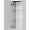 Badmöbel-Set Pelipal Kumba BxHxT 167 x 200 x 50 cm Frontfarbe weiß glanz 5-teilig und mehr mit Mineralguss-Waschtisch weiß, Midischrank, Unterschrank und Wandschrank 99.1070125093
