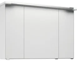 Badmöbel-Set Pelipal Kumba BxHxT 167 x 200 x 50 cm Frontfarbe weiß glanz 5-teilig und mehr mit Mineralguss-Waschtisch weiß, Midischrank, Unterschrank und Wandschrank 99.1070125093