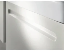 Badmöbel-Set DURAVIT No.1 BxHxT 80 x 200 x 45 cm Frontfarbe weiß mit Waschtisch weiß und Waschtischunterschrank Spiegelschrank mit LED-Beleuchtung N10159018180000