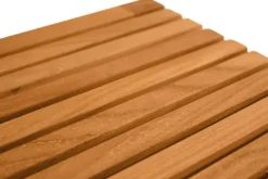 Badregal Holz Nevio Badezimmerregal hoch Regalturm Teak Massivholz Regal premium 166 cm