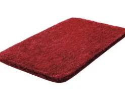 Badteppich Grund Melange 50 x 110 cm rubin