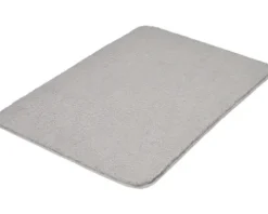 Badteppich Kleine Wolke Marco 70 x 120 cm silbergrau