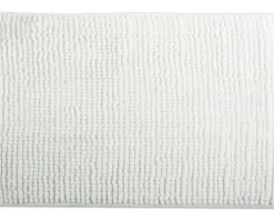 Badteppich MSV CHENILLE 80 x 50 cm weiß