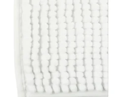 Badteppich MSV CHENILLE 80 x 50 cm weiß