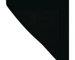 Badteppich MSV CHENILLE 80 x 50 cm schwarz