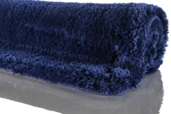 Badteppich Porto Azzurro Dunkelblau OEKO-TEX 70x120 cm