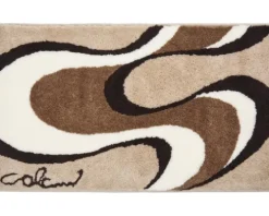Badteppich Grund COLANI 11 60 x 60 cm beige