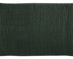 Badteppich MSV CHENILLE 50 x 80 cm darkgreen