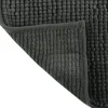 Badteppich MSV CHENILLE 80 x 50 cm dunkelgrau