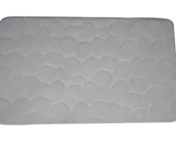 Badteppich MSV GALETS 50 x 80 cm grau