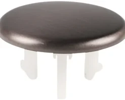 Überlaufkappe Differnz für Waschtisch gun metal