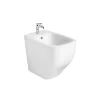 Bidet, bodenstehend, glänzend weiße Sanitärkeramik | Mozart