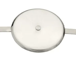 Blindrosette ½" verchromt
