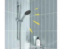 Brausegarnitur Grohe Quickfix Vitalio Start 110 III chrom glänzend Brausestangenlänge 600 mm 26032001