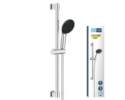 Brausegarnitur Grohe Quickfix Vitalio Start 110 III chrom glänzend Brausestangenlänge 600 mm 26032001