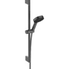 Brausegarnitur hansgrohe Pulsify schwarz matt Brausestangenlänge 669 mm 24161670
