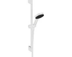 Brausegarnitur hansgrohe Pulsify Select S 105 3jet Relaxation Weiß Matt Brausestangenlänge 669 mm 24161700