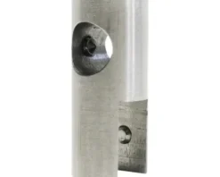 Burschberg Glaskantenhalter 90° edelstahl gebürstet
