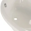 Calmwaters® Wannenträger 120 x 120 cm Modern Small 2, Passend für Eck-Badewanne 120x120 cm, Styroporträger, Schall- und wärmedämmend, Direkt verfliesbar, Badewannenträger in Weiß, 03AX2349