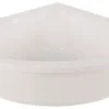 Calmwaters® Raumsparende Eckbadewanne 120x120 cm, Acrylwanne Modern Small 2 für zwei Personen, Duowanne aus Acryl, Maße 120 x 120 cm, Weiß, 02SL2970