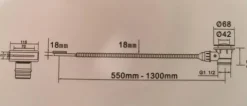 150 cm ovale Badewanne glänzend weiß  | Allegra
