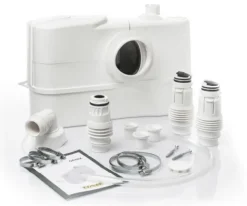 DAB Genix 130 Kleinhebeanlage - 5.600 L/Std. - 400W - Förderhöhe 6,5 m - Eingangsverbindung(en) 4 - Geräuscharm