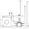 DAB Novabox 30/300 Abwasserhebeanlage - 7.200 L/Std. - 350W - Förderhöhe 6,9 m - Eingangsverbindung(en) 4 - Geruchsfreier Deckel - Ohne WC