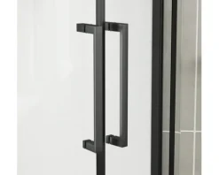 Dampfdusche Aurlane Relax Dark Hammam 95 x 95 x 218 cm schwarz