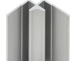 Decodesign Eckverbinder in Ecke alu H:2100 mm
