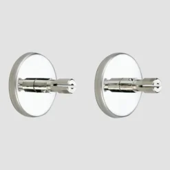 Delabie Befestigungsrosetten für Vorhangstange D20mm, 2 Stück