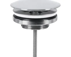 Design Schaftventil 1 1/4" chrom