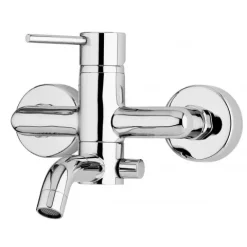 Design-Badarmaturenset, 3-teilig und verchromt | Salice