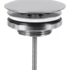 Design Schaftventil 1 1/4" matt chrom