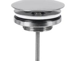 Design Schaftventil 1 1/4" matt chrom