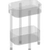 Devo Standregal Sonet BxHxT 49 x 68 x 34 cm grau/Eiche/schwarz