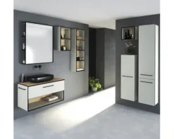 Devo Hängeschrank offen Sonus 2.0 BxHxT 38 x 63 x 28 cm classico muschel