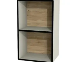 Devo Hängeschrank offen Sonus 2.0 BxHxT 38 x 63 x 28 cm classico muschel