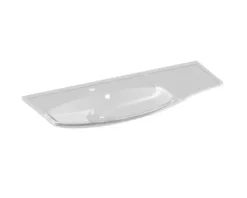 Devo Möbelwaschtisch Vena 2.0 111,5 x 54 cm weiß mit Beschichtung UM-VENA2.0-110LE