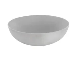 Differnz Aufsatzwaschbecken SLIM 28,5 x 28,5 cm Keramik Betonoptik hellgrau matt 38.010.85
