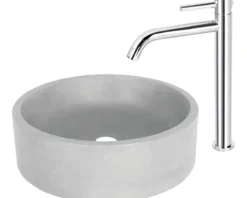 Differnz Waschtischarmatur für Aufsatzwaschbecken chrom 30.414.12
