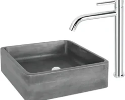 Differnz Waschtischarmatur für Aufsatzwaschbecken chrom 30.414.12