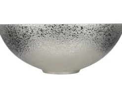 Differnz Aufsatzwaschbecken Bright 36 x 36 cm Keramik silber 38.009.30