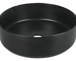 Differnz Aufsatzwaschbecken Mira 36,5 x 36,5 cm schwarz matt 38.010.52