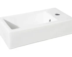 Differnz Handwaschbecken Hura L 40 x 22 cm weiß matt 38.005.77