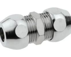 Doppelquetschverschraubung 3/8"x3/8"x10mm chrom