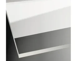 Drehfalttür für Nische Breuer Panorama 80 cm Anschlag links Dekor Intima Profilfarbe chrom