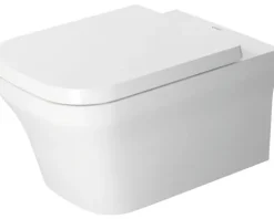 DURAVIT Wand-WC P3 Comforts Tiefspüler offener Spülrand weiß glänzend mit Beschichtung ohne WC-Sitz 2561090000