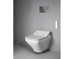 DURAVIT spülrandloses Tiefspül-WC Durastyle für Sensowash 62cm weiß wandhängend 2542590000 ohne Dusch-WC-Sitz